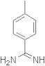 Benzenecarboximidamide, 4-methyl-, hydrochloride (1:1)