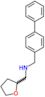 1-biphenyl-4-yl-N-(tetrahydrofuran-2-ylmethyl)methanamine