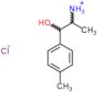 1-hydroxy-1-(4-methylphenyl)propan-2-aminium chloride