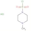 1-Piperazinesulfonyl chloride, 4-methyl-, hydrochloride (1:1)