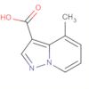 Pyrazolo[1,5-a]pyridine-3-carboxylic acid, 4-methyl-