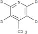 Pyridine-2,3,5,6-d4,4-(methyl-d3)- (9CI)