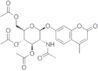 4-Methylumbelliferyl2-acetamido-3,4,6-tri-O-acetyl-2-deoxy-b-D-glucopyranoside