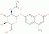 7-[[2-acetamido-2-deoxy-β-D-glucopyranosyl]oxy]-4-methyl-2H-1-benzopyran-2-one