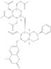 7-[[2-Azido-2-deoxy-4,6-O-[(S)-phenylmethylene]-3-O-(2,3,4,6-tetra-O-acetyl-β-<span class="text-smallcaps">D</smallcap>-galactopyranosyl)-α-<smallcap>D</span>-galactopyranosyl]oxy]-4-methyl-2H-1-benzopyran-2-one