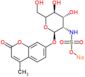 [(2R,3S,4R,5S)-4,5-dihydroxy-6-(hydroxymethyl)-2-(4-methyl-2-oxo-chromen-7-yl)oxy-tetrahydropyran-3-yl]sulfamoyloxysodium