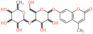 7-[[4-O-(6-Deoxy-α-L-galactopyranosyl)-β-D-galactopyranosyl]oxy]-4-methyl-2H-1-benzopyran-2-one