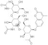 4-methylumbelliferyl-N,N',N''-triacetyl-beta-chitotrioside