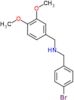 1-(4-bromophenyl)-N-(3,4-dimethoxybenzyl)methanamine