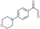 [4-(morpholin-4-yl)phenyl](oxo)acetaldehyde