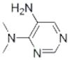 Pyrimidine, 5-amino-4-(dimethylamino)- (8CI)