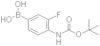 4-N-Boc-amino-3-fluorophenylboronic acid