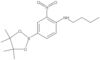 N-Butyl-2-nitro-4-(4,4,5,5-tetramethyl-1,3,2-dioxaborolan-2-yl)benzenamine