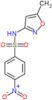 N-(5-methyl-1,2-oxazol-3-yl)-4-nitrobenzenesulfonamide