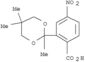 Benzoic acid,4-nitro-2-(2,5,5-trimethyl-1,3-dioxan-2-yl)-