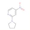 Pyridine, 4-nitro-2-(1-pyrrolidinyl)-