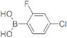 4-Chloro-2-fluorophenylboronic acid
