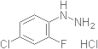 (4-chloro-2-fluorophenyl)hydrazine hydrochloride