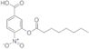 4-nitro-3-(octanoyloxy)benzoic acid