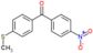 (4-methylsulfanylphenyl)-(4-nitrophenyl)methanone