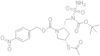 (4-Nitrophenyl)methyl (2S,4S)-4-(acetylthio)-2-[[(aminosulfonyl)[(1,1-dimethylethoxy)carbonyl]amin…