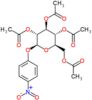 4-nitrophenyl 2,3,4,6-tetra-O-acetyl-beta-D-glucopyranoside