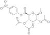 methyl-P-nitrophenyl-2,3,4-tri-O-*acetyl-B-D-gluc