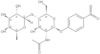 4-Nitrofenile 2-(acetilamino)-2-desossi-4-O-(6-desossi-α-L-galattopiranosil)-β-D-glucopiranoside