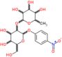4-nitrophenyl 2-O-(6-deoxyhexopyranosyl)hexopyranoside
