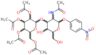 4-nitrophenyl 2-(acetylamino)-2-deoxy-3-O-(2,3,4,6-tetra-O-acetylhexopyranosyl)hexopyranoside