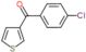 (4-chlorophenyl)-(3-thienyl)methanone