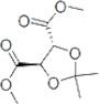 4,5-Dimethyl (4R,5R)-2,2-dimethyl-1,3-dioxolane-4,5-dicarboxylate