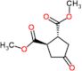 Dimethyl (1R,2R)-4-oxocyclopentane-1,2-dicarboxylate
