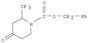 1-Piperidinecarboxylicacid, 4-oxo-2-(trifluoromethyl)-, phenylmethyl ester