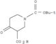 1,3-Piperidinedicarboxylicacid, 4-oxo-, 1-(1,1-dimethylethyl) ester