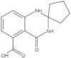 3′,4′-Dihydro-4′-oxospiro[cyclopentane-1,2′(1′H)-quinazoline]-5′-carboxylic acid