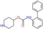 Biphenyl-2-ylcarbamic Acid Piperidin-4-yl Ester