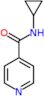 N-cyclopropylpyridine-4-carboxamide