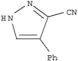 1H-Pyrazole-3-carbonitrile,4-phenyl-