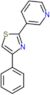 3-(4-phenyl-1,3-thiazol-2-yl)pyridine