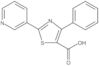 4-Phenyl-2-(3-pyridinyl)-5-thiazolecarboxylic acid