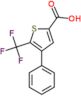 4-phenyl-5-(trifluoromethyl)thiophene-2-carboxylic acid