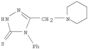 1-[(4-phenyl-5-thioxo-4,5-dihydro-1H-1,2,4-triazol-3-yl)methyl]piperidinium