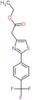 4-phenyl-5-(trifluoromethyl)thiophene-3-sulfonyl chloride