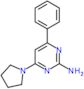 4-phenyl-6-(pyrrolidin-1-yl)pyrimidin-2-amine