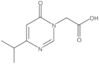 4-(1-Methylethyl)-6-oxo-1(6H)-pyrimidineacetic acid