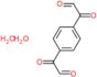 2,2'-benzene-1,4-diylbis(oxoacetaldehyde) dihydrate