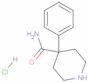 4-phenylpiperidine-4-carboxamide monohydrochloride