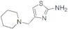 4-(1-Piperidinylmethyl)-2-thiazolamine