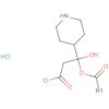 4-Piperidinemethanol, acetate (ester), hydrochloride